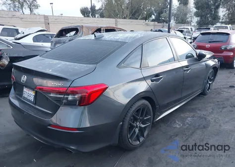 2022 Honda Civic Sport from USA, damaged, VIN 2HGFE2F50NH556324